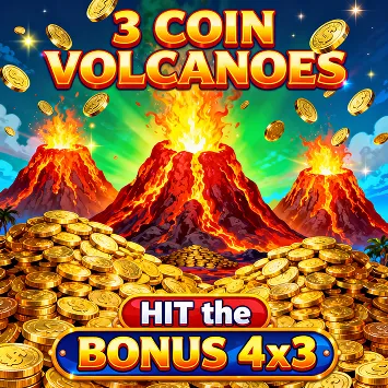 3 Coin Volcanoes